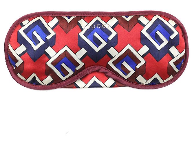 Set de Viaje de Seda Gucci Roja - vista 7