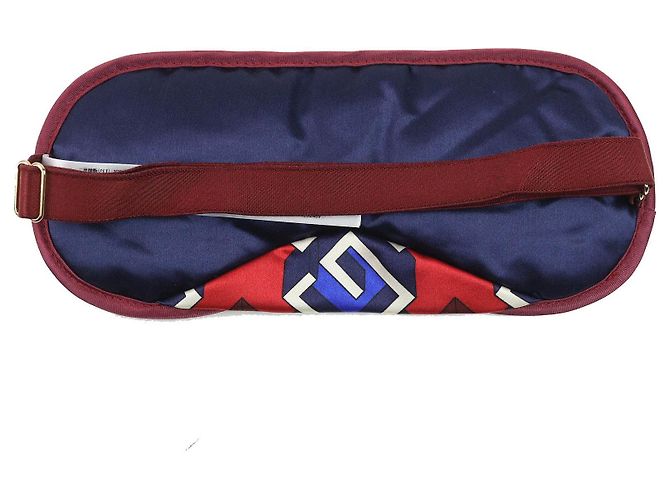 Set de Viaje de Seda Gucci Roja - vista 8