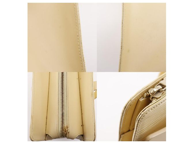 Borsa Tote Croisette PM in pelle Epi Louis Vuitton Beige - vista 11