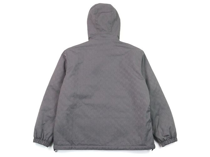 Chaqueta acolchada compuesta reversible con capucha Gucci Gris Morado oscuro - vista 3