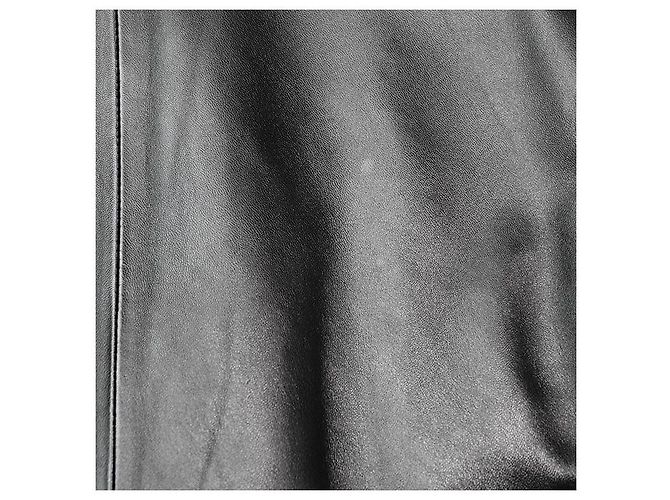 Chaqueta de piel de cordero Balmain Paris Negro - vista 9