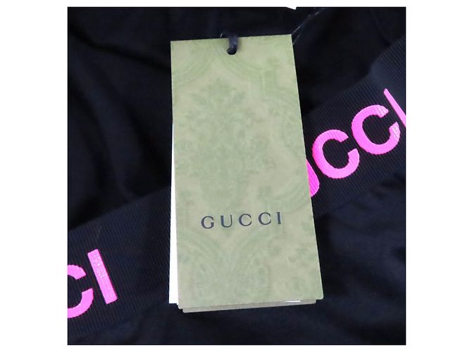 Shorts da biker in cotone con design del logo Gucci Nero - vista 11