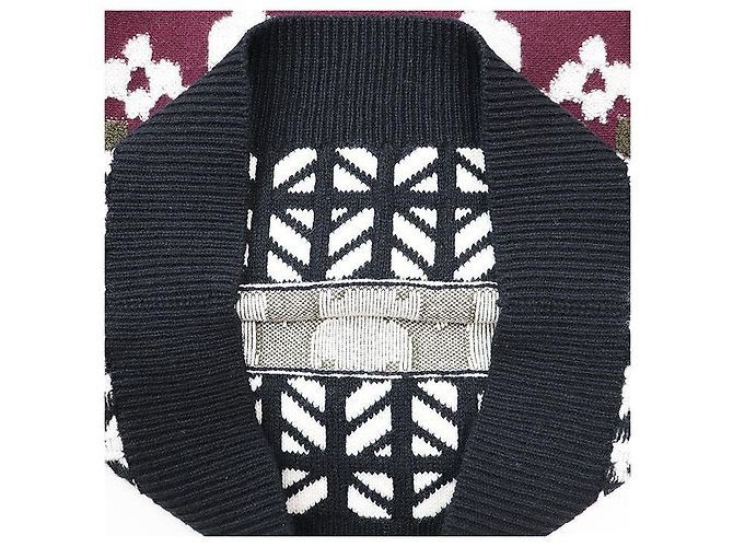 Pullover in cashmere e lana Burberry Multicolore - vista 5