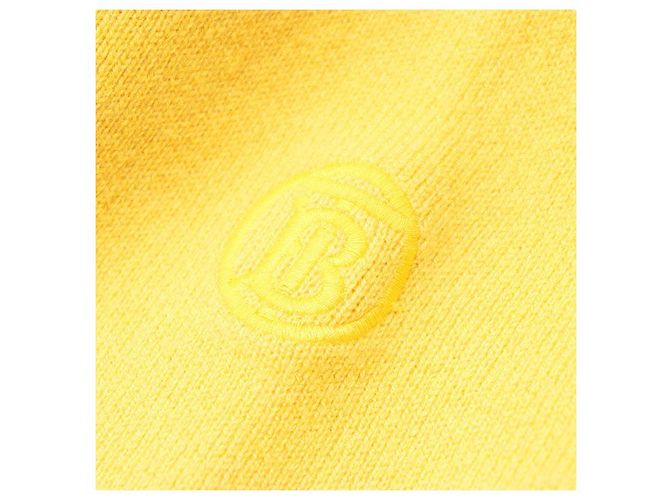 Burberry Kaschmir-Mix Pullover Gelb - Ansicht 7