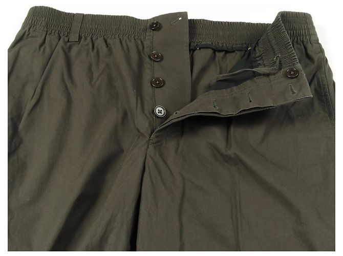 Pantalones de algodón Hermès Verde - vista 5