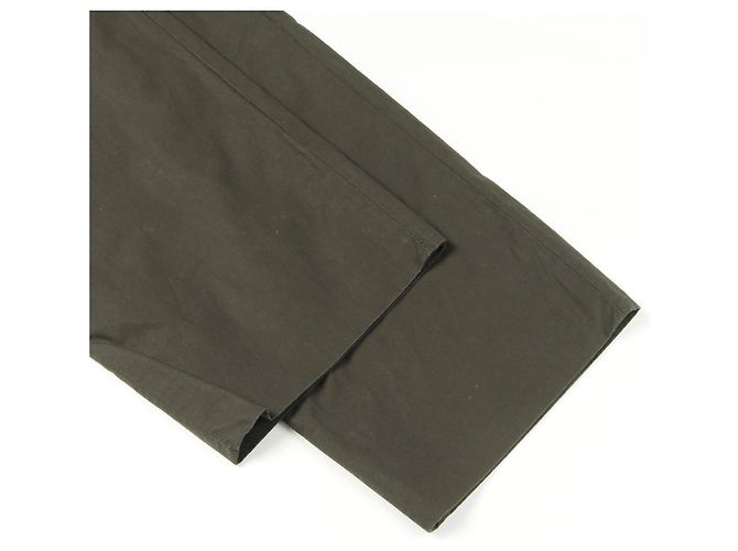 Pantalones de algodón Hermès Verde - vista 6