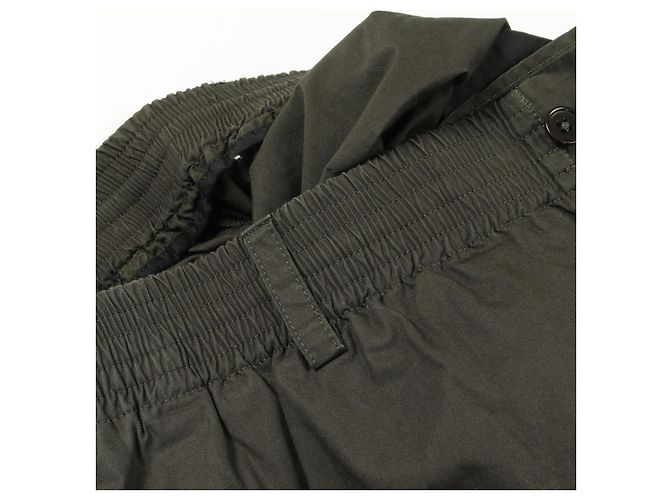 Pantalones de algodón Hermès Verde - vista 7