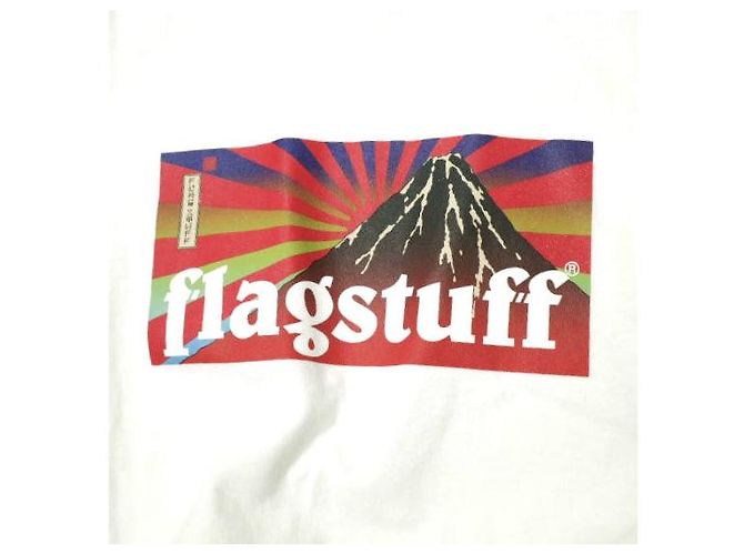 Autre Marque Camiseta de algodón con logo Box F-LAGSTUF-F Blanco - vista 5
