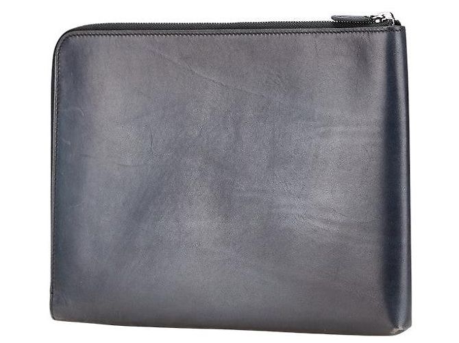 Bolso de mano de cuero Berluti Nino GM - vista 2
