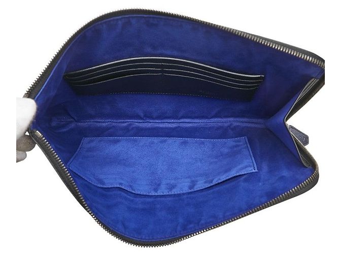 Bolso de mano de cuero Berluti Nino GM - vista 8