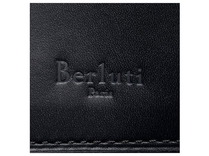 Bolso de mano de cuero Berluti Nino GM - vista 9