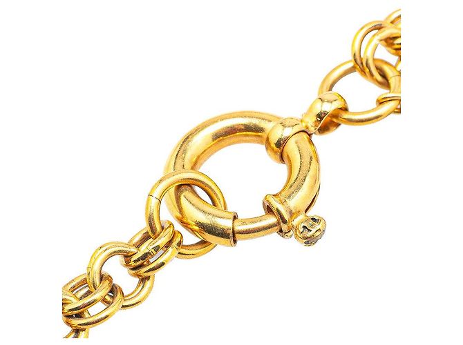Timeless Collana Pendente Specchio Coco Mark di Chanel D'oro - vista 3