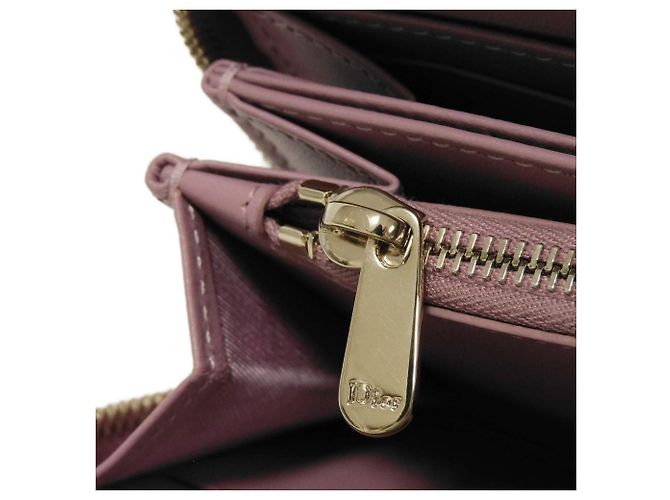 Dior Lady Dior Voyageur Lambskin Long Wallet - view 8