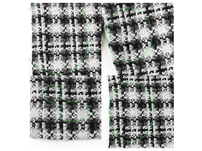 Chanel P71285 Wollmischung Hose Schwarz - Ansicht 3