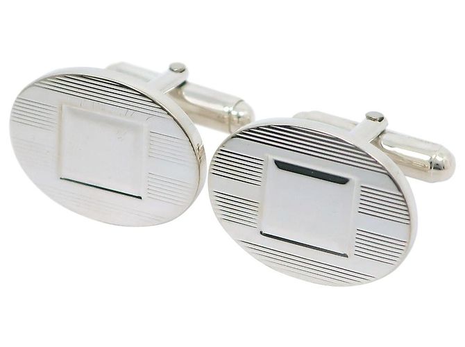 Gemelli ovali in argento 925 Tiffany & Co. - vista 2