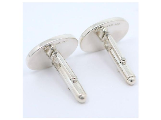 Gemelli ovali in argento 925 Tiffany & Co. - vista 4