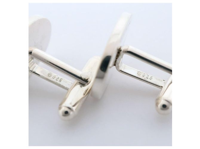 Gemelli ovali in argento 925 Tiffany & Co. - vista 5
