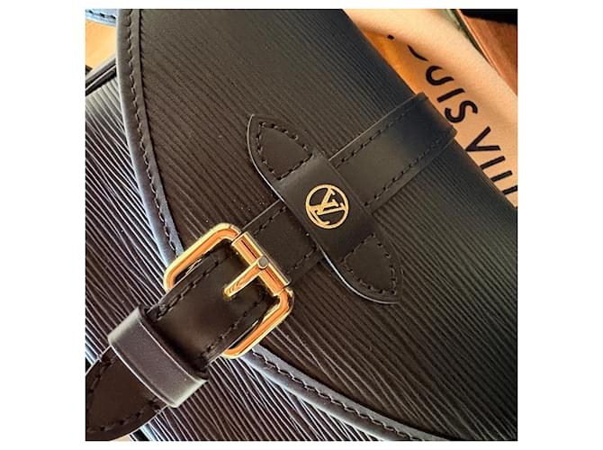 Louis Vuitton Saumur bb Epi leather Nero - vista 10