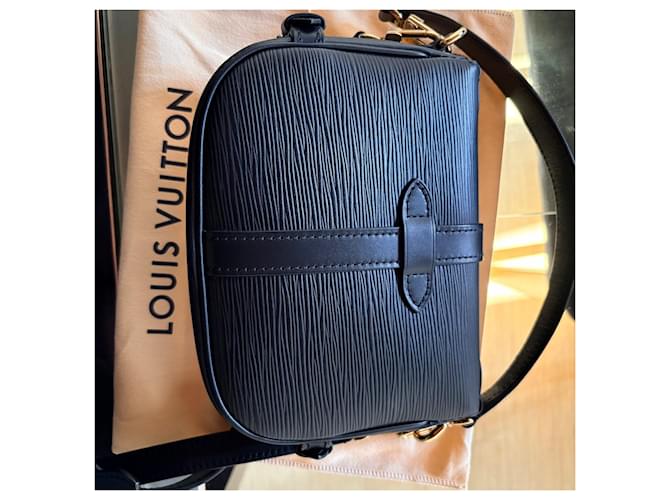 Louis Vuitton Saumur bb Epi leather Nero - vista 6