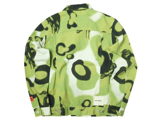 Autre Marque Chaqueta de denim HERON CAMO de Heron Preston Verde - vista 2