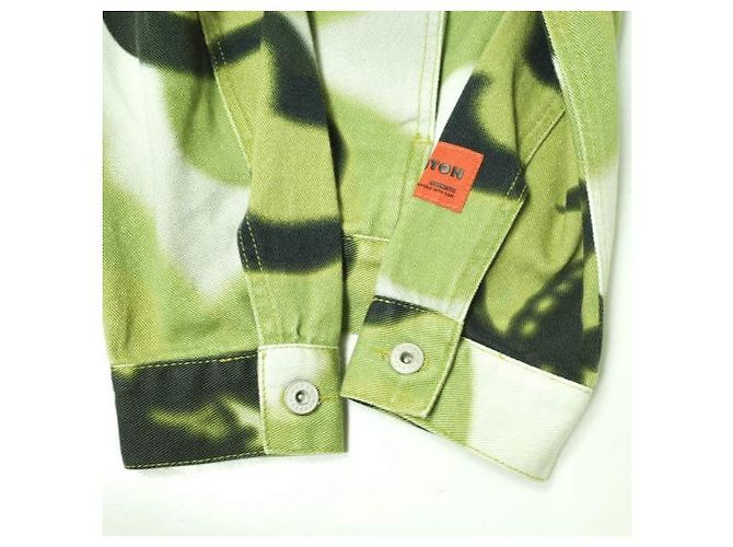 Autre Marque Chaqueta de denim HERON CAMO de Heron Preston Verde - vista 6