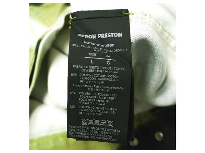 Autre Marque Chaqueta de denim HERON CAMO de Heron Preston Verde - vista 8