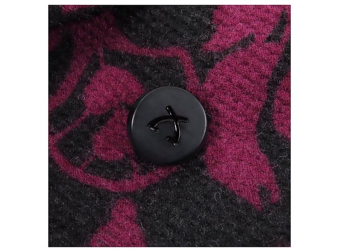 Autre Marque Chaqueta de doble botonadura con estampado total LEONARD FASHION Púrpura - vista 6