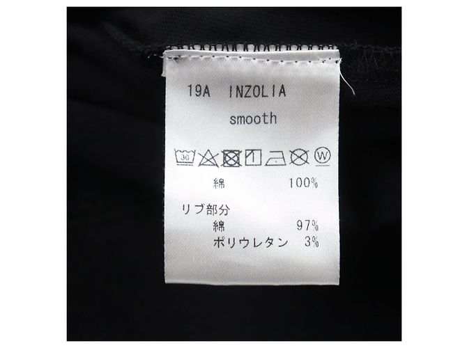 Autre Marque Camiseta de algodón con logo ANTICIPO INZOLIA Negro - vista 8