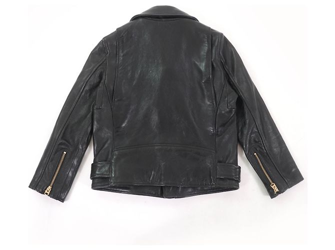 Autre Marque Lammleder Kinderjacke Beautiful People Schwarz - Ansicht 2