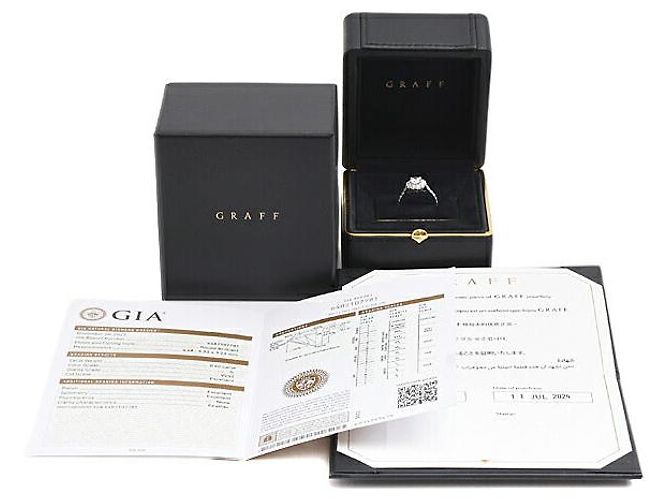 Anillo GRAFF Icon 750WG Plata - vista 8