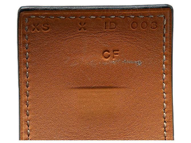 Ring Bracciale Collier de Chien Epsom Hermès Nero - vista 8