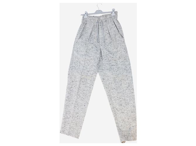 Isabel Marant Etoile Graue Miroki-Hosen - Größe UK 6 - Ansicht 4