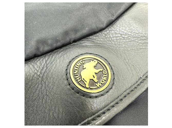 Autre Marque Borsa a vita con logo Hunting World Nero - vista 5