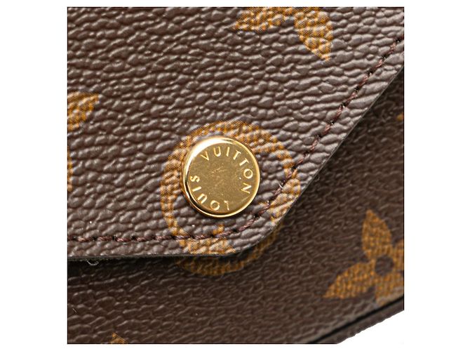 Borsa a tracolla Louis Vuitton Monogram Multi Pochette Felicie Marrone Cachi Monogramma - vista 5