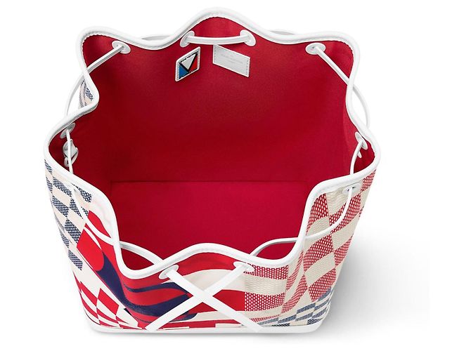 Borsa Louis Vuitton Noe Damier Flags - vista 2