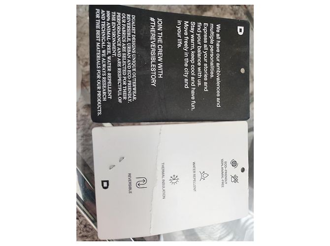 Giacca reversibile oro e camo Zapa D'oro - vista 6