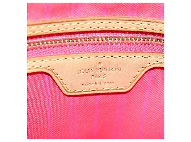 Borsa Louis Vuitton Delightful NM Damier MM Bianco - vista 6