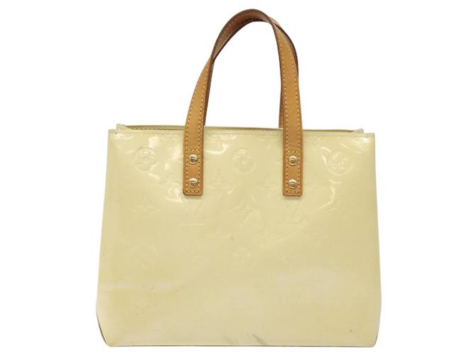 Borsa Reade Monogram Vernis PM di Louis Vuitton Beige - vista 2