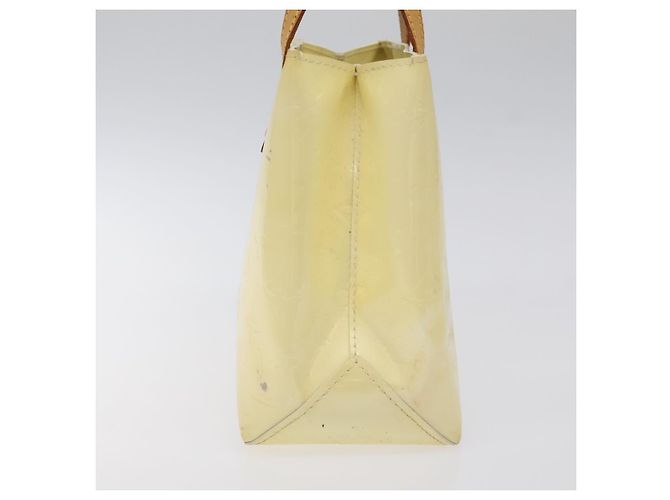 Borsa Reade Monogram Vernis PM di Louis Vuitton Beige - vista 3