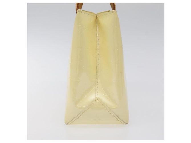 Borsa Reade Monogram Vernis PM di Louis Vuitton Beige - vista 4