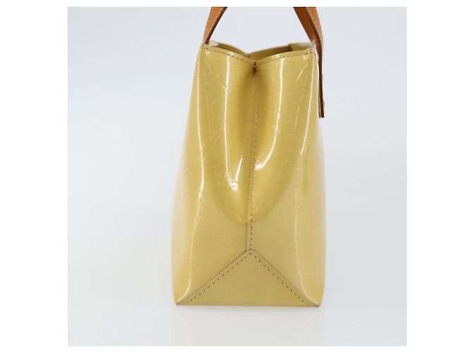 Borsa Reade Monogram Vernis PM di Louis Vuitton Beige - vista 4