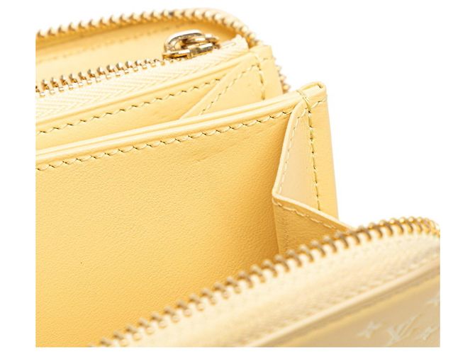 Cartera Zippy Nanogram Louis Vuitton Amarillo - vista 11