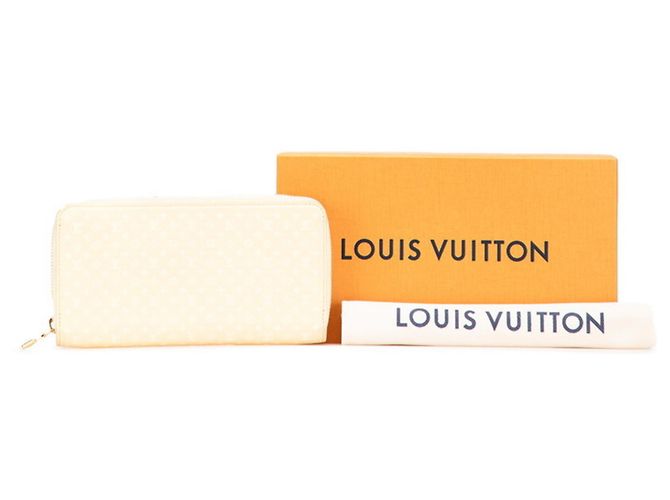 Cartera Zippy Nanogram Louis Vuitton Amarillo - vista 12