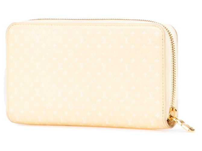 Cartera Zippy Nanogram Louis Vuitton Amarillo - vista 2