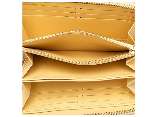 Cartera Zippy Nanogram Louis Vuitton Amarillo - vista 9