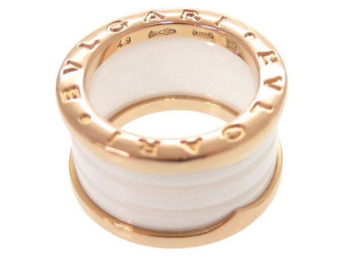 Bulgari Bvlgari B-ZERO1 4-Band Ring Weiß Golden - Ansicht 4