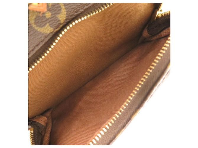 Zaino Montsouris MM Louis Vuitton Marrone Monogramma - vista 9