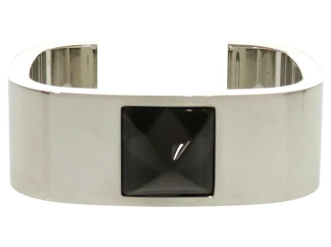 Pulsera de metal negro Medor de Hermès Plata - vista 2