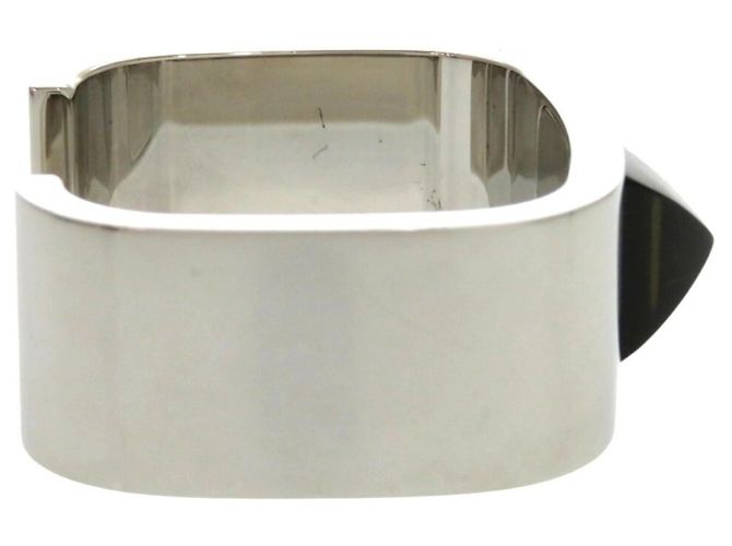 Pulsera de metal negro Medor de Hermès Plata - vista 6