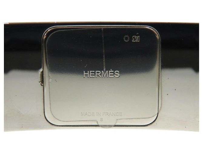 Pulsera de metal negro Medor de Hermès Plata - vista 7